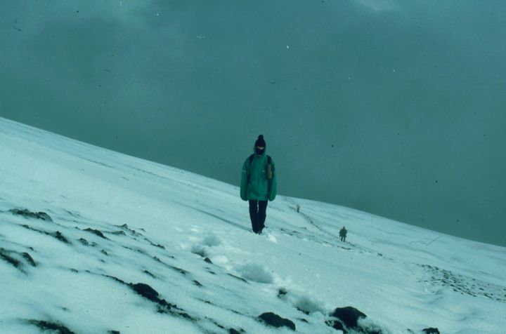 Am Popocatepl auf knapp 5000m H�he